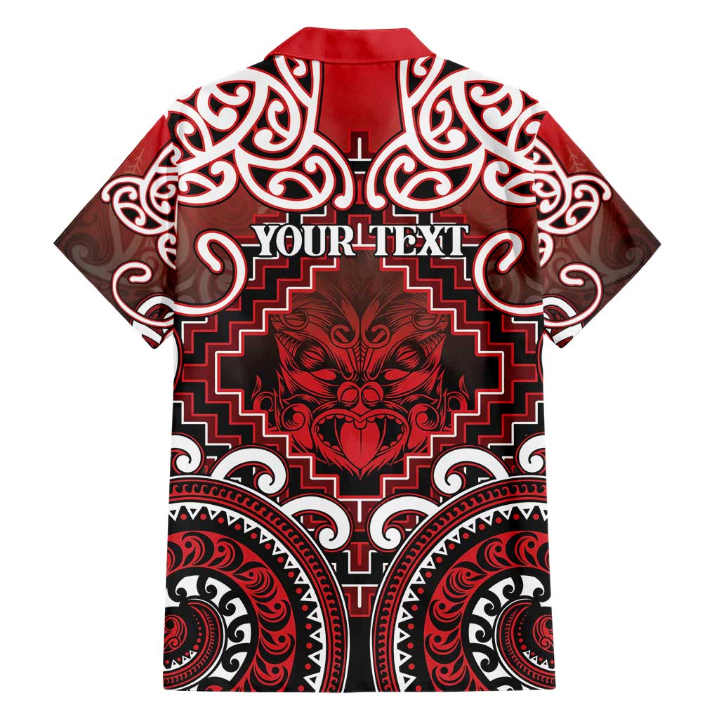 Personalised New Zealand Aotearoa Family Matching Short Sleeve Bodycon Dress and Hawaiian Shirt Te Reo Maori Ake Ake Ake - Polynesian Pride