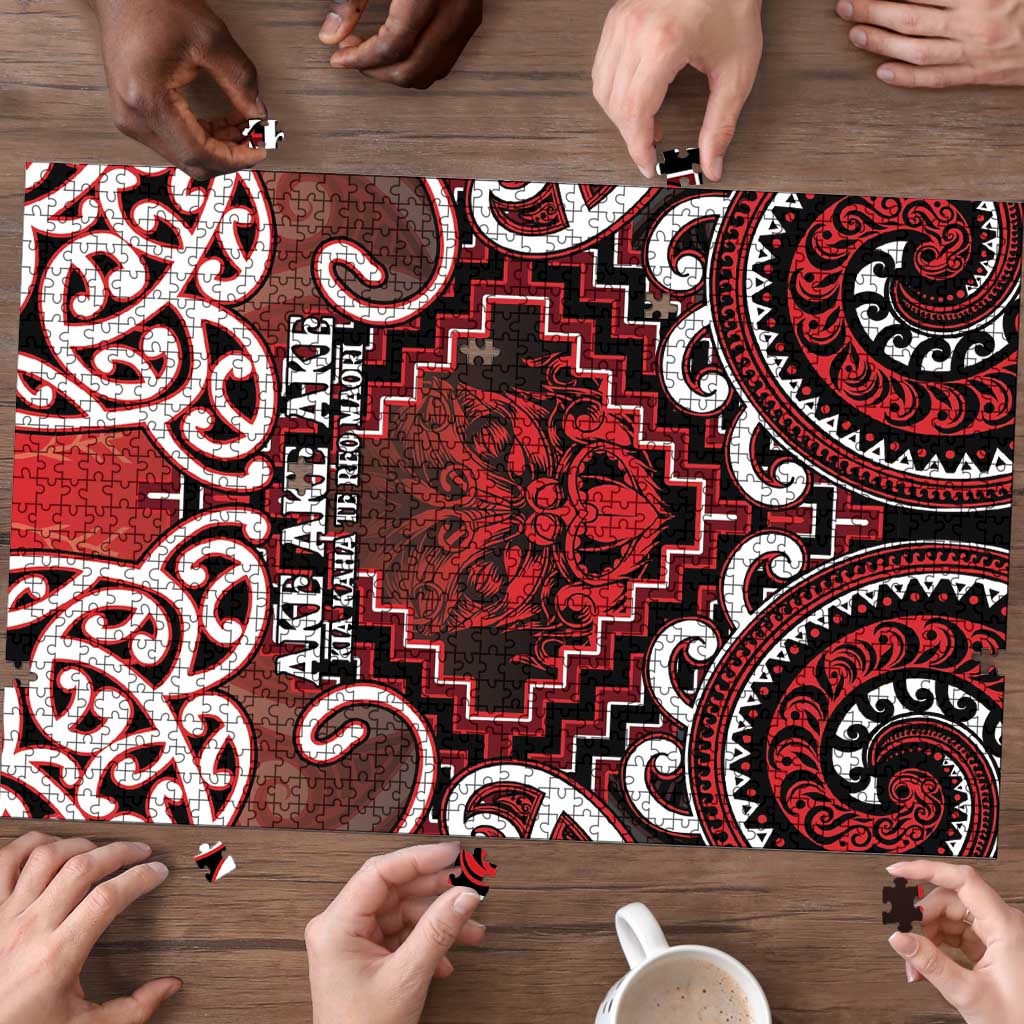 New Zealand Aotearoa Puzzle Te Reo Maori Ake Ake Ake - Polynesian Pride