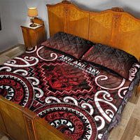 New Zealand Aotearoa Quilt Bed Set Te Reo Maori Ake Ake Ake - Polynesian Pride