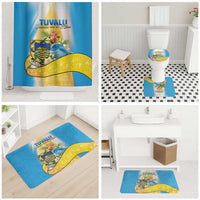 Tuvalu Independence Day Bathroom Set Tuvalu Mo Te Atua - Polynesian Pride
