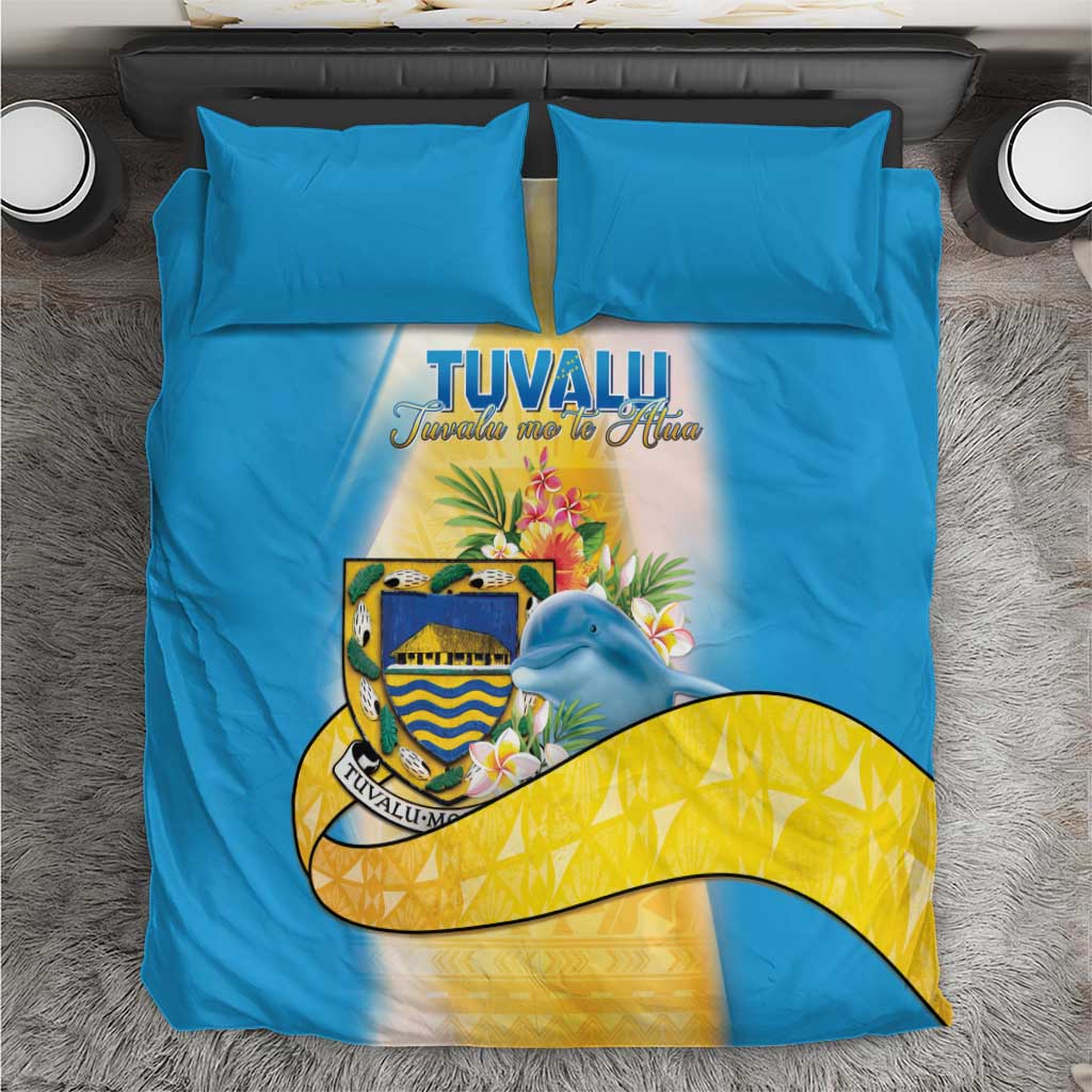 Tuvalu Independence Day Bedding Set Tuvalu Mo Te Atua - Polynesian Pride