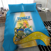 Tuvalu Independence Day Bedding Set Tuvalu Mo Te Atua - Polynesian Pride