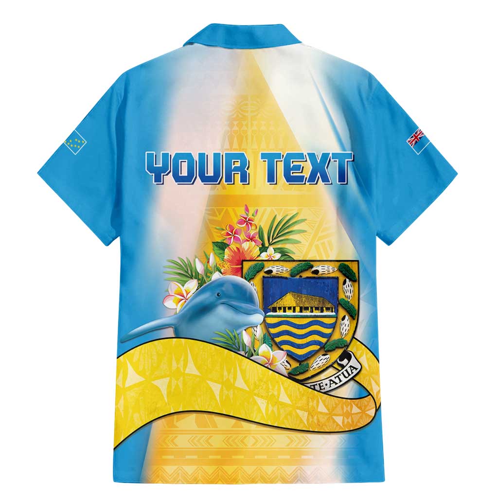 Personalised Tuvalu Independence Day Family Matching Mermaid Dress and Hawaiian Shirt Tuvalu Mo Te Atua - Polynesian Pride