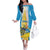 Personalised Tuvalu Independence Day Family Matching Off The Shoulder Long Sleeve Dress and Hawaiian Shirt Tuvalu Mo Te Atua - Polynesian Pride