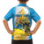Personalised Tuvalu Independence Day Family Matching Off Shoulder Short Dress and Hawaiian Shirt Tuvalu Mo Te Atua - Polynesian Pride