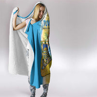 Tuvalu Independence Day Hooded Blanket Tuvalu Mo Te Atua - Polynesian Pride