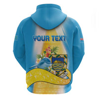 Personalised Tuvalu Independence Day Hoodie Tuvalu Mo Te Atua - Polynesian Pride