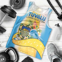 Personalised Tuvalu Independence Day Men Tank Top Tuvalu Mo Te Atua - Polynesian Pride
