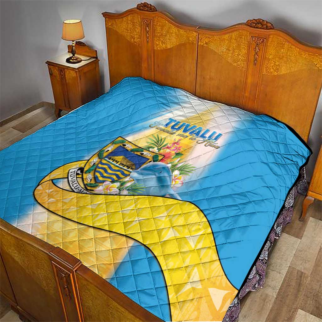 Tuvalu Independence Day Quilt Tuvalu Mo Te Atua - Polynesian Pride