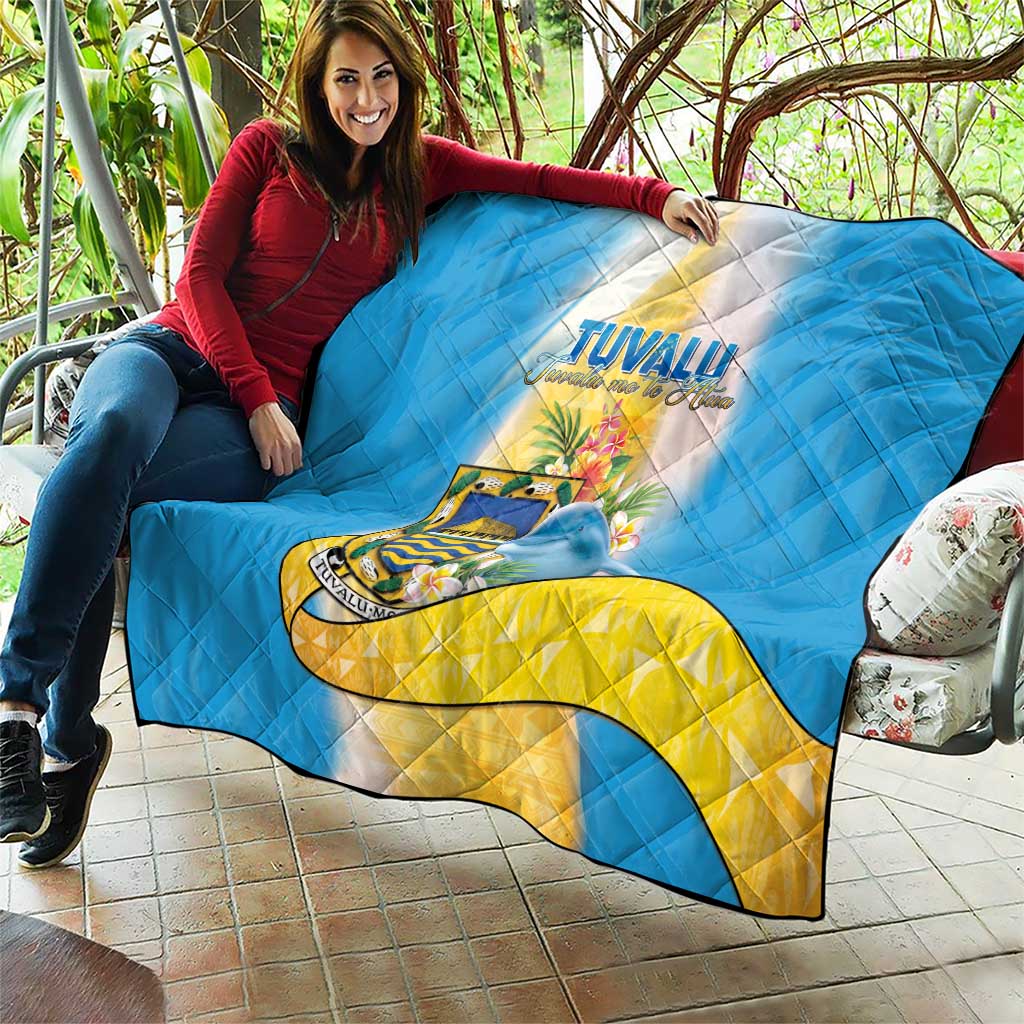 Tuvalu Independence Day Quilt Tuvalu Mo Te Atua - Polynesian Pride