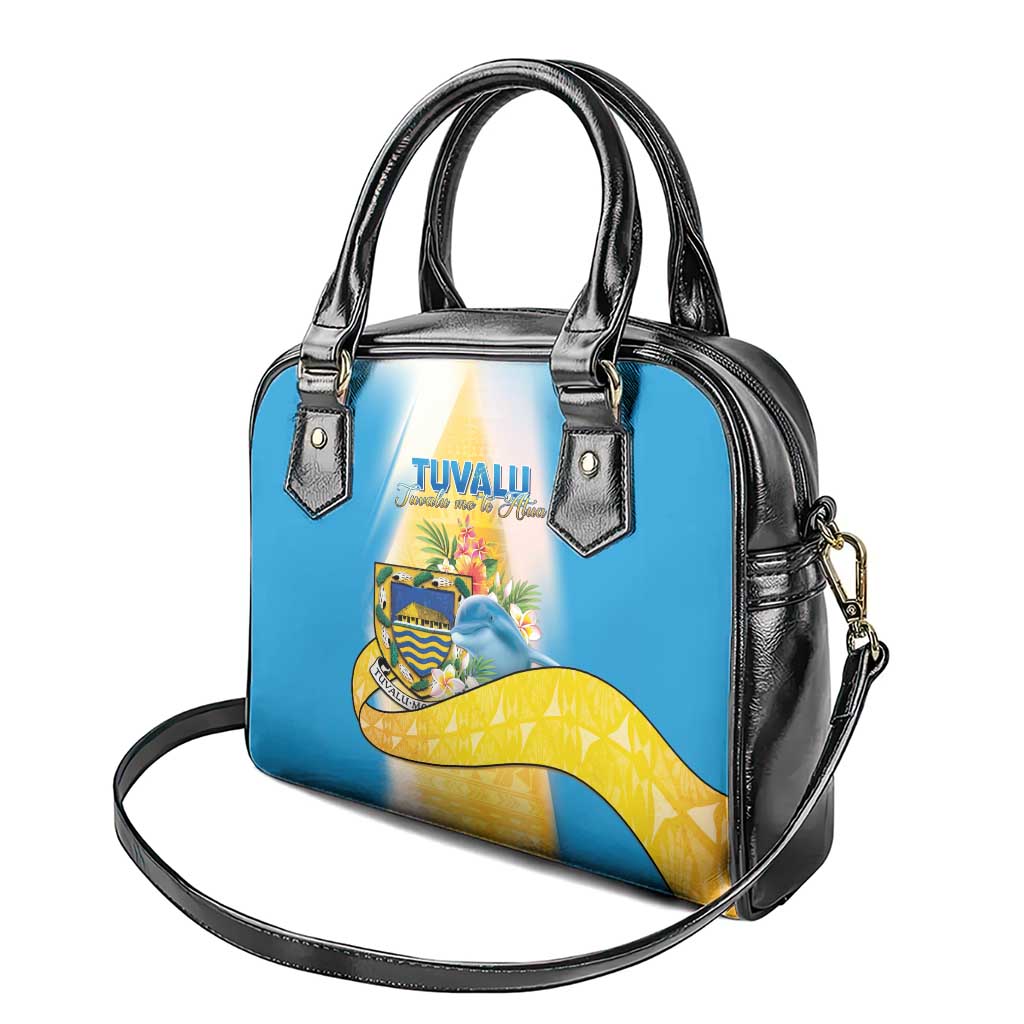 Tuvalu Independence Day Shoulder Handbag Tuvalu Mo Te Atua - Polynesian Pride