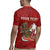 Personalised Aloha Halloween Rugby Jersey Skeleton Surfing