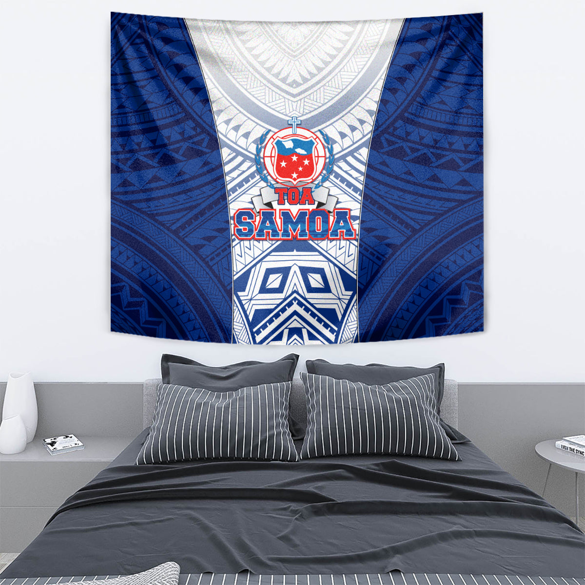 Samoa Rugby Tapestry 2023 Pacific Championships Polynesian Pattern LT05 - Polynesian Pride