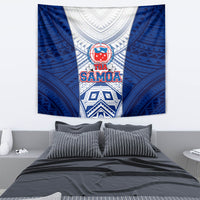 Samoa Rugby Tapestry 2023 Pacific Championships Polynesian Pattern LT05 - Polynesian Pride