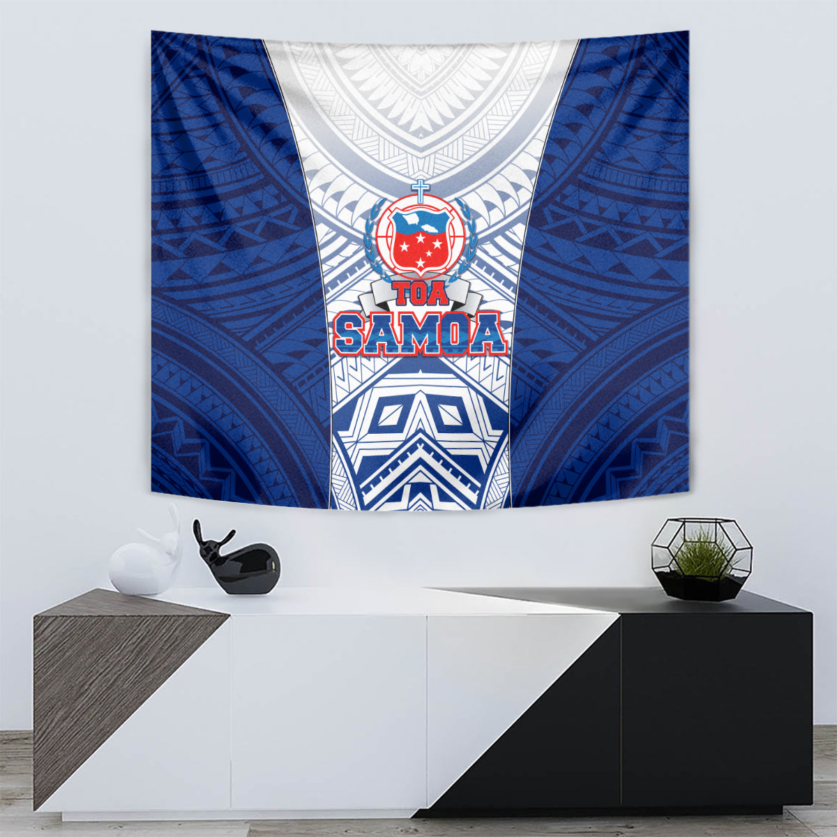 Samoa Rugby Tapestry 2023 Pacific Championships Polynesian Pattern LT05 - Polynesian Pride