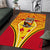 Papua New Guinea Rugby Area Rug 2023 Pacific Championships The Kumuls LT05 Yellow - Polynesian Pride