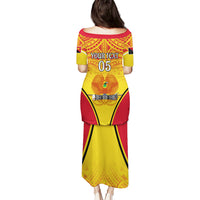 Custom Papua New Guinea Rugby Puletasi 2023 Pacific Championships The Kumuls LT05 - Polynesian Pride