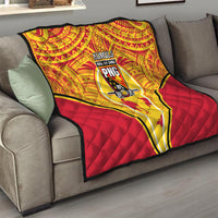 Papua New Guinea Rugby Quilt 2023 Pacific Championships The Kumuls LT05 - Polynesian Pride