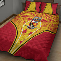 Papua New Guinea Rugby Quilt Bed Set 2023 Pacific Championships The Kumuls LT05 - Polynesian Pride