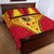 Papua New Guinea Rugby Quilt Bed Set 2023 Pacific Championships The Kumuls LT05 - Polynesian Pride