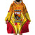 Custom Papua New Guinea Rugby Wearable Blanket Hoodie 2023 Pacific Championships The Kumuls LT05 - Polynesian Pride
