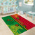 Vanuatu Happy Unity Day Area Rug Polynesian Plumeria LT05 - Polynesian Pride