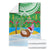 Cook Islands Christmas Blanket Coconut Santa Beach Style LT05 - Polynesian Pride