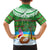 Personalised Cook Islands Christmas Kid Hawaiian Shirt Coconut Santa Beach Style LT05 - Polynesian Pride
