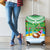 Cook Islands Christmas Luggage Cover Coconut Santa Beach Style LT05 - Polynesian Pride