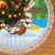 Cook Islands Christmas Tree Skirt Coconut Santa Beach Style LT05 - Polynesian Pride