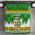 Custom Hawaii Kaimuki High School Christmas Bedding Set Tropical Santa Claus LT05 Green - Polynesian Pride