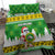 Custom Hawaii Kaimuki High School Christmas Bedding Set Tropical Santa Claus LT05 - Polynesian Pride