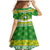 Custom Hawaii Kaimuki High School Christmas Family Matching Mermaid Dress and Hawaiian Shirt Tropical Santa Claus LT05 - Polynesian Pride