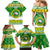 Custom Hawaii Kaimuki High School Christmas Family Matching Mermaid Dress and Hawaiian Shirt Tropical Santa Claus LT05 - Polynesian Pride