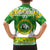 Custom Hawaii Kaimuki High School Christmas Family Matching Summer Maxi Dress and Hawaiian Shirt Tropical Santa Claus LT05 - Polynesian Pride