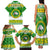 Custom Hawaii Kaimuki High School Christmas Family Matching Tank Maxi Dress and Hawaiian Shirt Tropical Santa Claus LT05 - Polynesian Pride