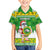 Custom Hawaii Kaimuki High School Christmas Kid Hawaiian Shirt Tropical Santa Claus LT05 Kid Green - Polynesian Pride