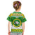 Custom Hawaii Kaimuki High School Christmas Kid T Shirt Tropical Santa Claus LT05 - Polynesian Pride