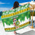 Custom Hawaii Kaimuki High School Christmas Sarong Tropical Santa Claus LT05 One Size 44 x 66 inches Green - Polynesian Pride