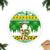Hawaii Kaimuki High School Christmas Tree Skirt Tropical Santa Claus LT05 Fringed Tree Skirts Green - Polynesian Pride