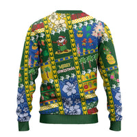 Solomon Islands Christmas Ugly Christmas Sweater Festive Beach Vibes - Polynesian Pride