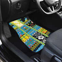 Tuvalu Christmas Car Mats Festive Beach Vibes - Polynesian Pride