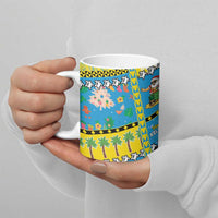 Tuvalu Christmas Ceramic Mug Festive Beach Vibes - Polynesian Pride