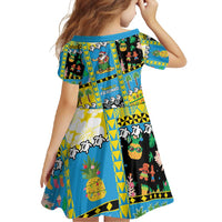 Tuvalu Christmas Family Matching Off Shoulder Maxi Dress and Hawaiian Shirt Festive Beach Vibes - Polynesian Pride