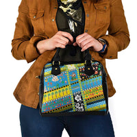 Tuvalu Christmas Shoulder Handbag Festive Beach Vibes - Polynesian Pride