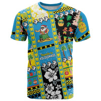 Tuvalu Christmas T Shirt Festive Beach Vibes - Polynesian Pride