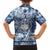 Samoa 685 Family Matching Tank Maxi Dress and Hawaiian Shirt Polynesian Pattern Tie Dye Style
