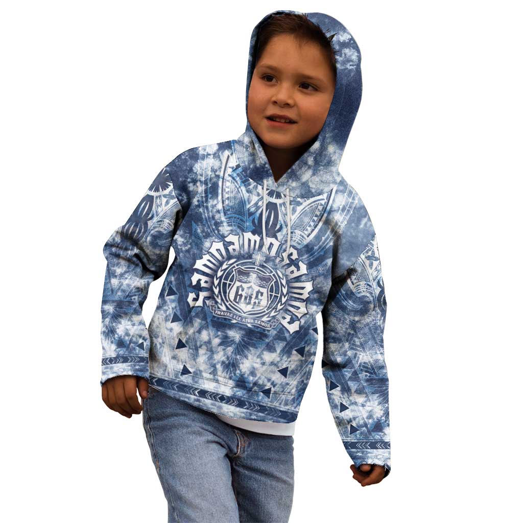 Samoa 685 Kid Hoodie Polynesian Pattern Tie Dye Style