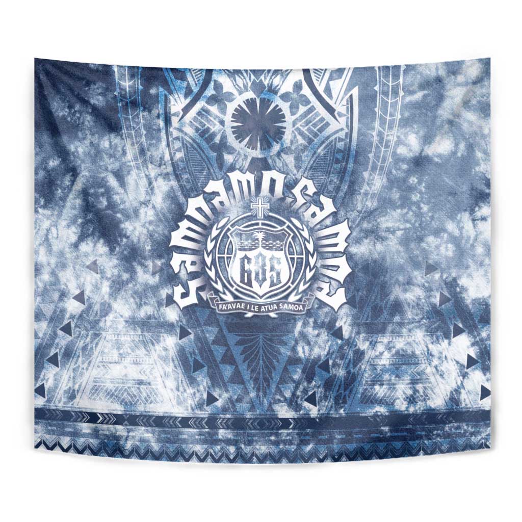 Samoa 685 Tapestry Polynesian Pattern Tie Dye Style
