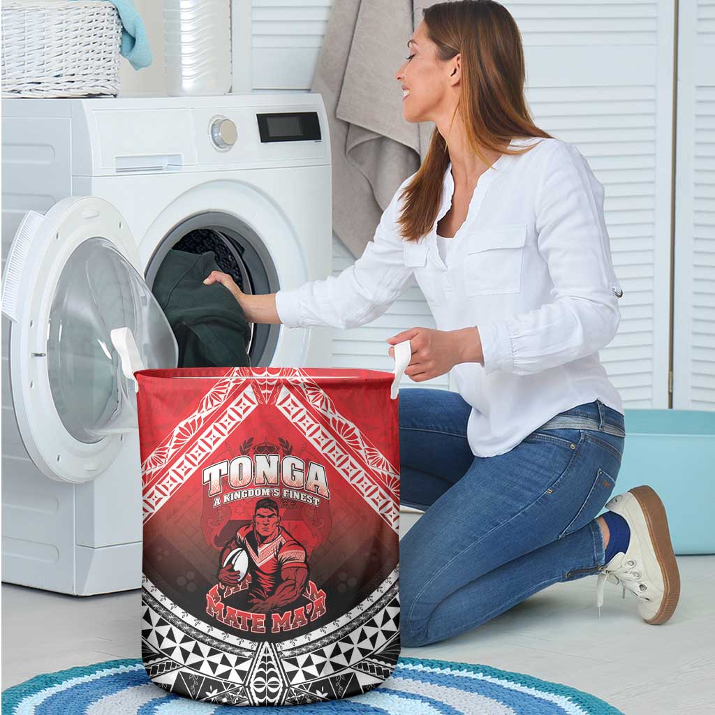 Rugby Tonga MMT Laundry Basket Mana O Tonga - Polynesian Pride